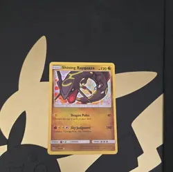 Pokemon TCG Shining Rayquaza 56/73 Shining Legends Shiny Holo Rare 120 HP - Image 2