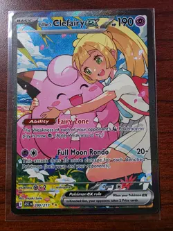 Pokemon Lillies Clefairy ex 280/217 special illustrated Rare Ascended Heroes* - Image 2