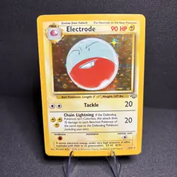 Pokemon Jungle Unlimited Electrode 2/64 Holo Rare - HP/ Damaged - Image 1