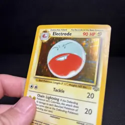 Pokemon Jungle Unlimited Electrode 2/64 Holo Rare - HP/ Damaged - Image 3