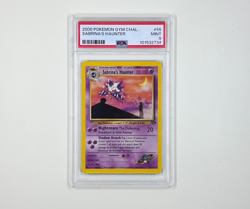 2000 Pokemon Gym Challenge Sabrina’s Haunter #55 PSA 9 Mint WOTC Vintage - Image 1