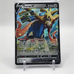Zacian V - SWSH018 - Black Star Promo - Pokemon Card - NM/M - Image 1