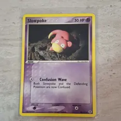 Pokemon Slowpoke 80/112 FireRed & LeafGreen Yuka Morii 50 HP EN 2004 - Image 1