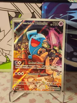 Pokemon TCG Team Rocket's Wobbuffet SVP203 - Black Star Promo Holo - MINT! - Image 1
