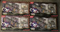 Pokemon Paldean Fates Great Tusk Treads ex Premium Collection Box x4 - Image 1