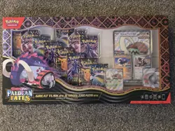 Pokemon Paldean Fates Great Tusk Treads ex Premium Collection Box x4 - Image 2