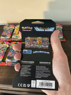 Pokemon TCG Mega Evolution Chaos Rising 10x Booster Packs Factory Sealed - Image 3