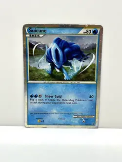 Pokemon TCG - Suicune HGSS21 Black Star Promo 2010 Holo HP+ - Image 1