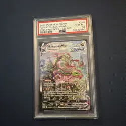 Rayquaza VMAX 218/203 Evolving Skies Alt Art Secret PSA 10 Gem Mint Pokemon - Image 1
