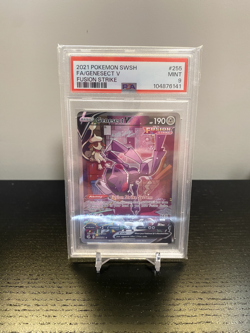 PSA 9 - Genesect V - Fusion Strike (SWSH) - #255 - Pokemon (Dancing Genesect) - Image 1