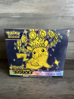 Pokemon TCG: Surging Sparks Pokemon Center Elite Trainer Box ETB - SEALED W/Case - Image 2