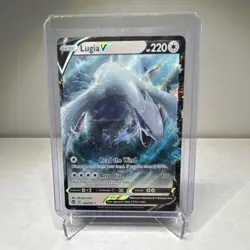 Pokemon TCG Lugia V 138/195 Silver Tempest SWSH12 Holo Ultra Rare Eng HP 220 - Image 1