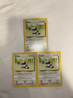 Porygon (x3) - 39/102 Base Set - WOTC Unlimited - Pokemon TCG D4 - Image 3