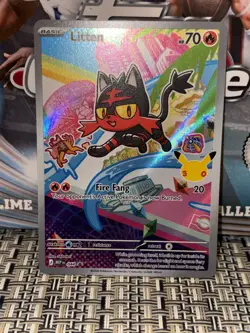 Litten MEP 044 Promo - Illustration Rare - Pokemon TCG: 30th Anniversary - NM - Image 1