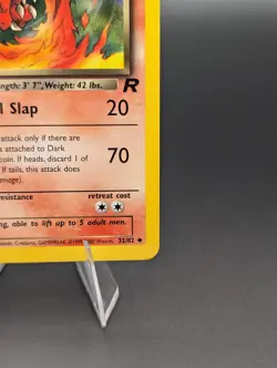 Dark Charmeleon 32/82 Team Rocket LP Pokemon 32/82 - Image 3