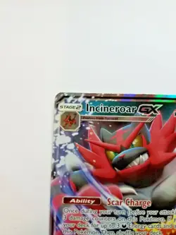 Pokemon Incineroar gx 97/181 Full Art HOLO Team Up Sun and Moon - Image 3