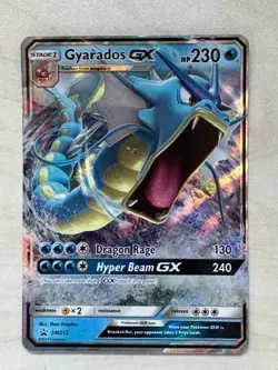 Pokemon TCG Gyarados GX SM212 Black Star Promo NM - Image 1