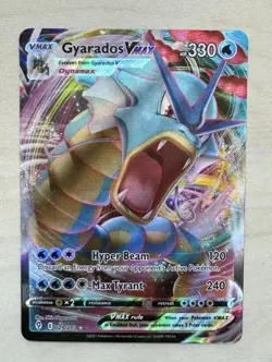 Pokemon TCG Gyarados VMAX 029/203 Evolving Skies Ultra Rare NM - Image 1