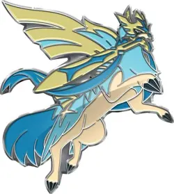 xCrown Zenith Shiny Zacian Figure Box Pokemon TCG with 11 Booster Packs - Image 5