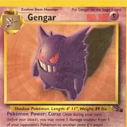 1999 FossilEdition Gengar 20/62 Non Holo Fantastic Condition 👻✨ - Image 2