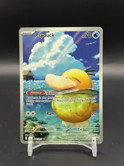 Pokemon TCG Psyduck 226/217 Illustration Rare Ascended Heroes Near Mint - Image 1