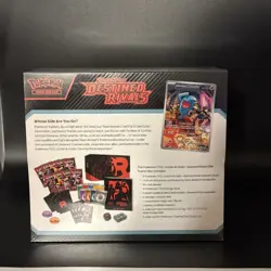 Pokemon TCG Destined Rivals Elite Trainer Box ETB - Factory Sealed - Minor Tear - Image 3