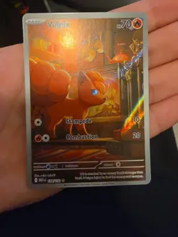Vulpix 138/132 Illustration Rare Mega Evolution Pokemon NM - Image 1