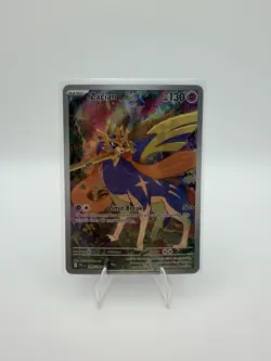 Pokemon TCG: Zacian 100/094 Me02: Phantasmal Flames Holo - Image 1
