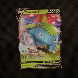 Pokemon Venusaur V SWSH: Sword & Shield Promo Holo SWSH100 220 HP English - Image 1
