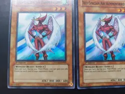 Yugioh - Neo-Spacian Air Hummingbird STON-EN004 Super Rare 1st Edition x1 - Image 3