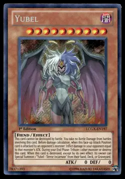 Yu-Gi-Oh TCG Legendary Collection 2 #LCGX-EN197 Yubel Secret Rare,1st Ed. - Image 1