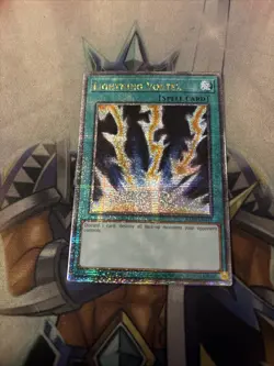 Lightning Vortex Quarter Century Secret Rare RA03 Near Mint Yugioh - Image 1