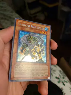 Yugioh Gladiator Beast Retiari CSOC-EN086 Secret Rare - Image 2