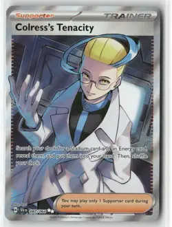 POKEMON SHROUDED FABLE COLRESS'S TENACITY 087/064 TCG HOLO - Image 1