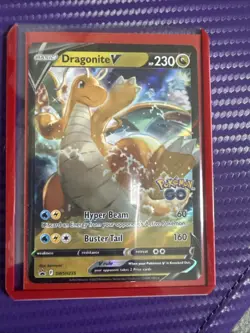 Pokemon GO TCG Dragonite VSTAR Black Star Promos SWSH235 Holo Promo UnsealedMINT - Image 1