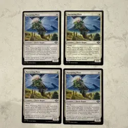 Magic the Gathering MTG Nurturing Pixie Play Set Of 4 Cards - Image 1