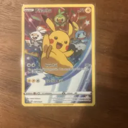Pikachu SWSH020 SWSH: Sword & Shield Promo Cards Holo - Image 1