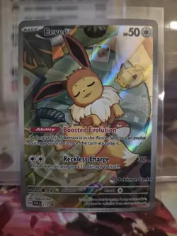 Pokemon TCG - Eevee SVP 173 Pokemon Center Exclusive PC ETB Promo Sealed - Image 1