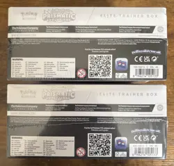Pokemon TCG Prismatic Evolution Elite Trainer Box ETB Factory Sealed LOT OF 2 - Image 4