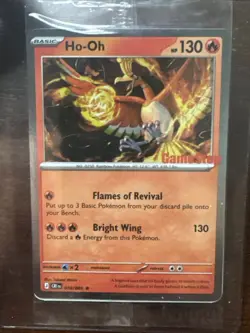 Ho-Oh 010/086 Galaxy GameStop Promo Stamped Sealed - Pokemon Chaos Rising - Image 1