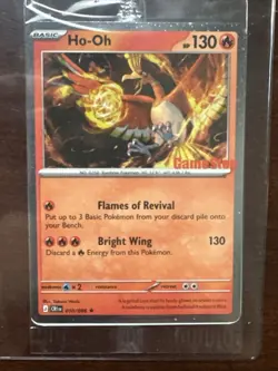 Ho-Oh 010/086 Galaxy GameStop Promo Stamped Sealed - Pokemon Chaos Rising - Image 2