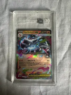 Pokemon Mega Charizard X ex 013/094 Phantasmal Flames Rare TAG 10 GEM MINT - Image 3