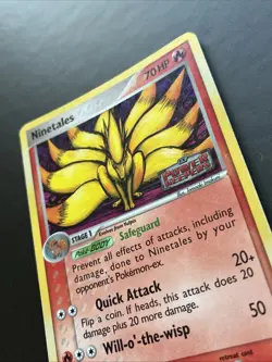 Pokemon TCG Ninetales EX Power Keepers 19/108 Reverse Holo Rare Stamped MP - Image 4