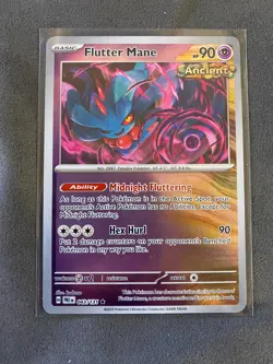 2025 Pokemon | Prismatic Evolutions | Flutter Mane Holo (043/131) - Image 1