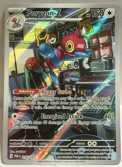 Porygon-Z 214/182 Holo Illustration Rare Paradox Rift Pokemon TCG - Image 1
