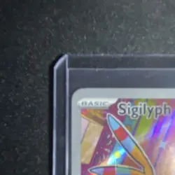 The Pokemon Company Sigilyph 121/086 SV White Flare Illus Rare Holo 120 HP EN - Image 2