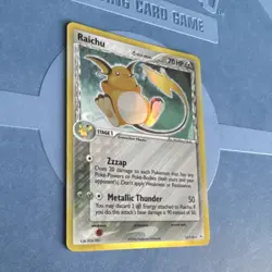 Pokemon TCG Raichu Delta Species 15/110 Holon Phantoms Holo Rare 70 HP English - Image 3