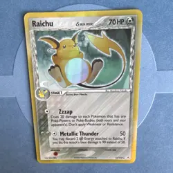 Pokemon TCG Raichu Delta Species 15/110 Holon Phantoms Holo Rare 70 HP English - Image 5