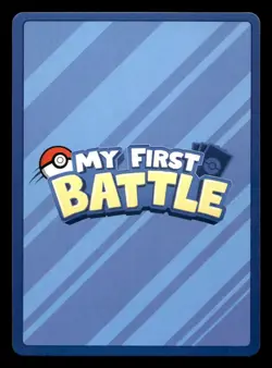 Poliwag My First Battle Squirtle Deck Stamp Pokemon NM - Image 2