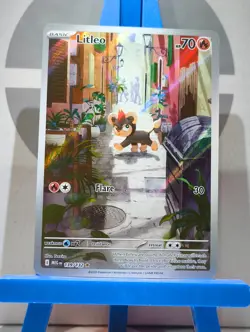 Litleo 139/132 - Mega Evolution - Illustration Rare - Pokemon TCG - Image 2